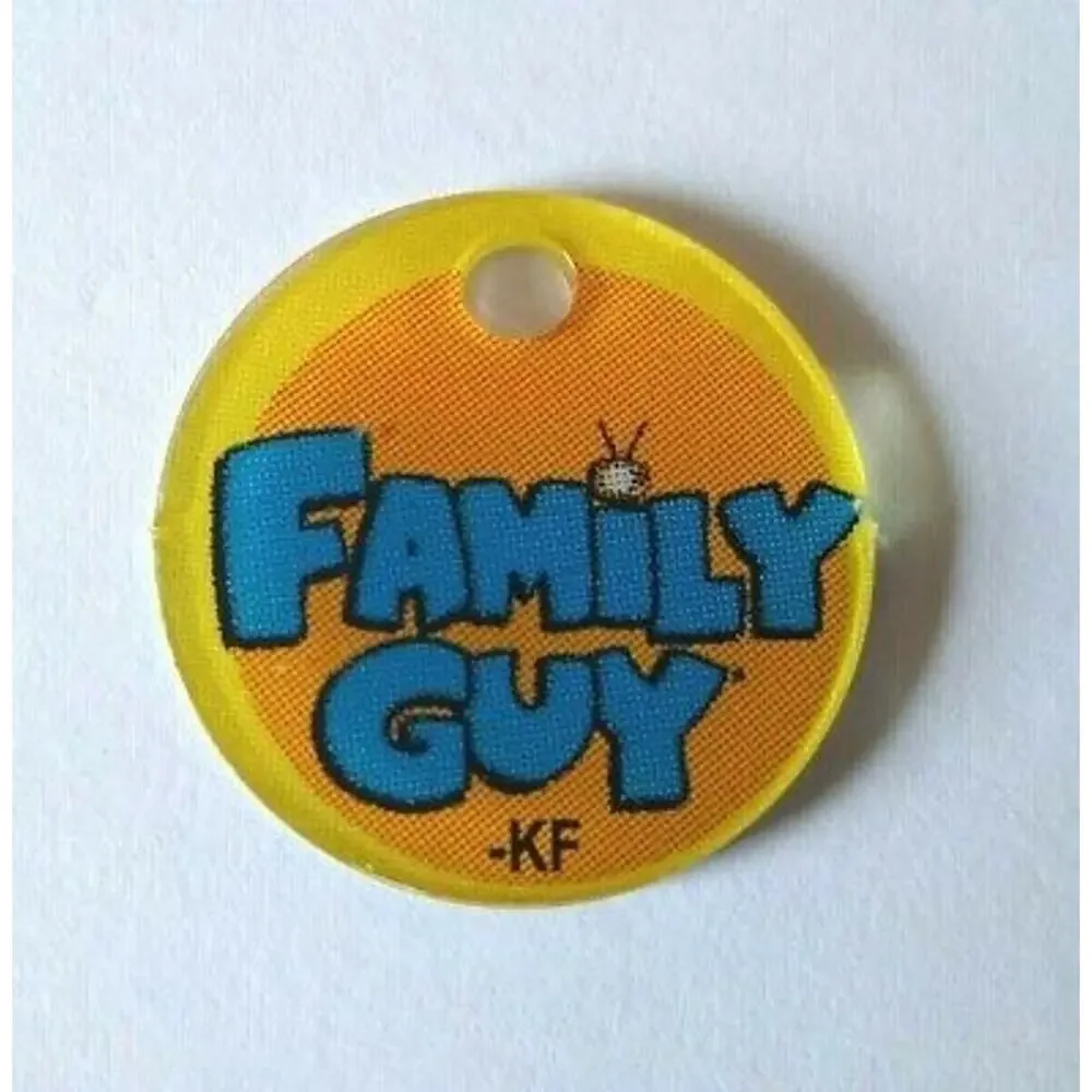 Family Guy Pinball Keychain Original Plastic Promo Game Collectible Cartoon Show